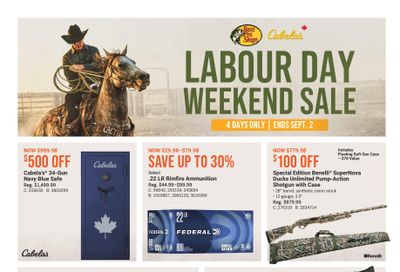 Bass Pro Shops Flyer August 30 to September 2