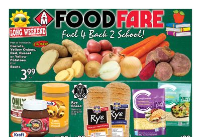 Food Fare Flyer August 31 to September 6