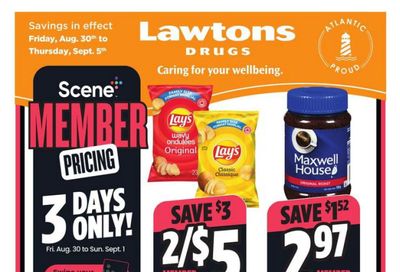 Lawtons Drugs Flyer August 30 to September 5