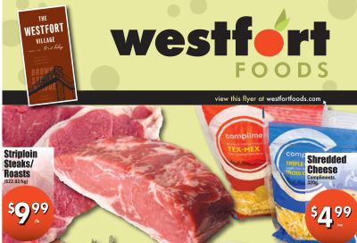 Westfort Foods Flyer August 30 to September 5