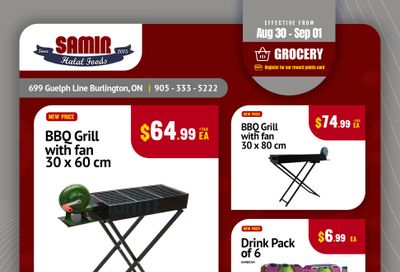 Samir Supermarket Flyer August 30 to September 1