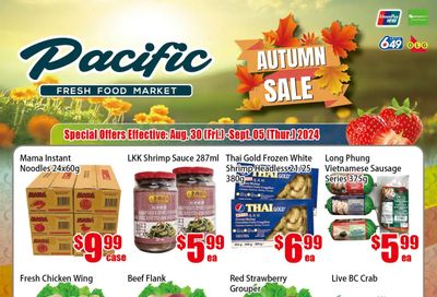 Pacific Fresh Food Market (North York) Flyer August 30 to September 5