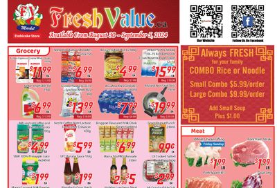 Fresh Value (Etobicoke) Flyer August 30 to September 5