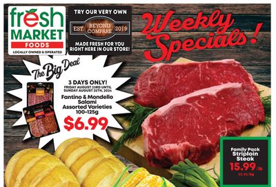 Fresh Market Foods Flyer August 30 to September 5