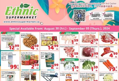 Ethnic Supermarket (Milton) Flyer August 30 to September 5