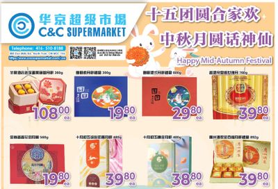 C&C Supermarket Flyer August 30 to September 5