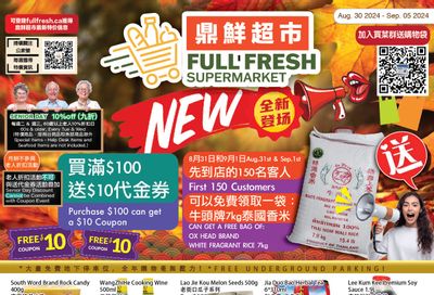 Full Fresh Supermarket Flyer August 30 to September 5