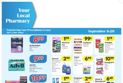 Drug Town Pharmacy Flyer September 6 to 20