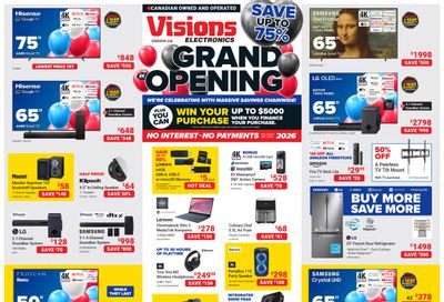 Visions Electronics Flyer August 30 to September 5