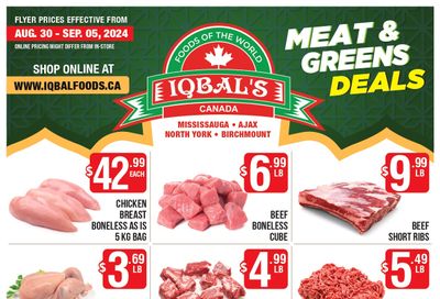 Iqbal Foods Flyer August 30 to September 5