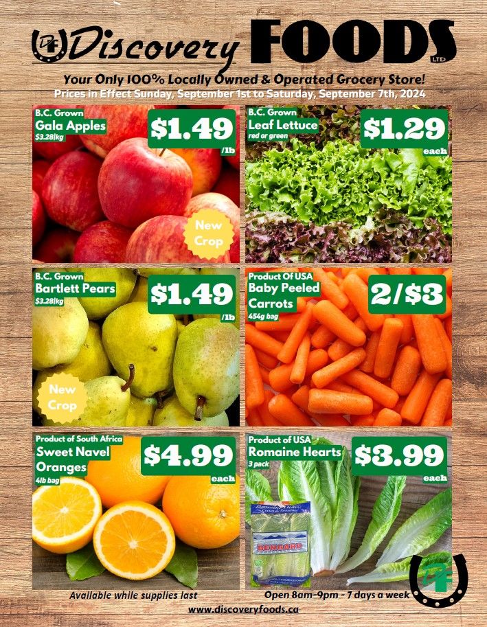 Discovery Foods Flyer September 1 to 7