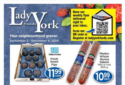 Lady York Foods Flyer September 2 to 8