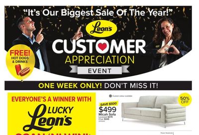 Leon’s Flyer September 5 to 11