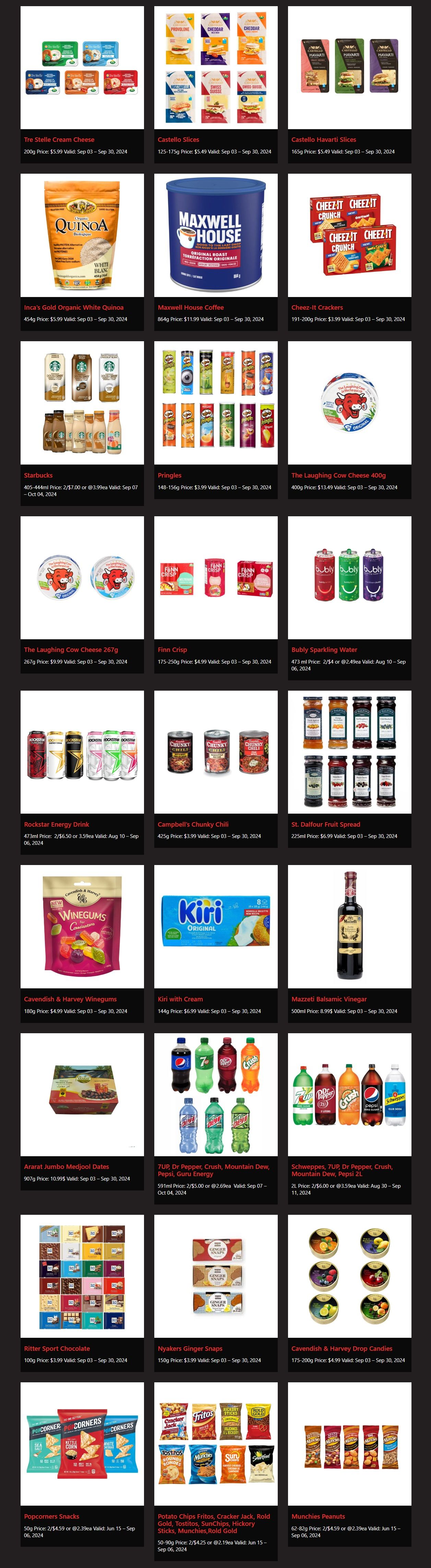 Rabba In-Store Deals September 3 to 30