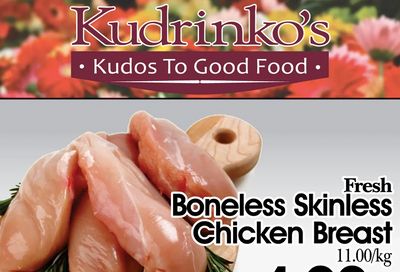 Kudrinko's Flyer September 3 to 16