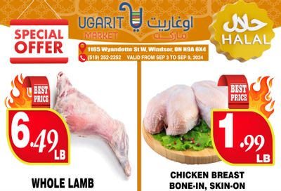 Ugarit Market Flyer September 3 to 9