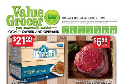 Value Grocer Flyer September 5 to 11