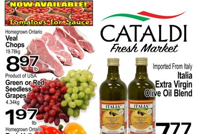 Cataldi Fresh Market Flyer September 4 to 10