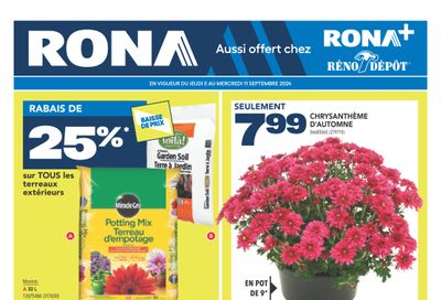 Rona & Rona+ (QC) Flyer September 5 to 11