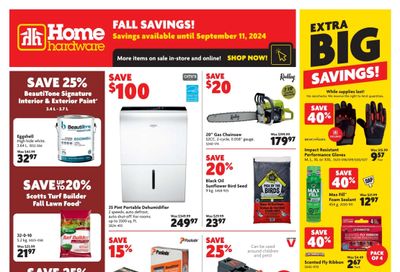 Home Hardware (ON) Flyer September 5 to 11