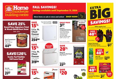 Home Hardware Building Centre (Atlantic) Flyer September 5 to 11