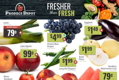 Produce Depot Flyer September 4 to 10