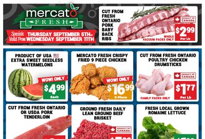 Mercato Fresh Flyer September 5 to 11