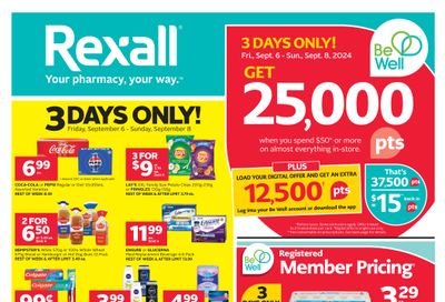 Rexall (AB & SK) Flyer September 6 to 12