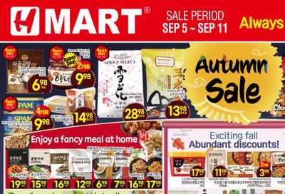 H Mart (West) Flyer September 5 to 11