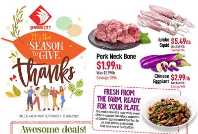 Seafood City Supermarket (West) Flyer September 5 to 11