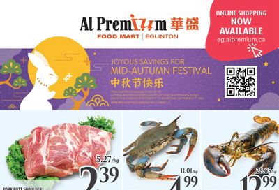 Al Premium Food Mart (Eglinton Ave.) Flyer September 5 to 11