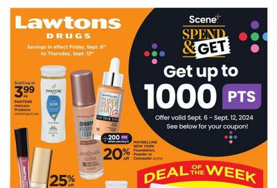 Lawtons Drugs Flyer September 6 to 12