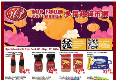 Top Food Supermarket Flyer September 6 to 12