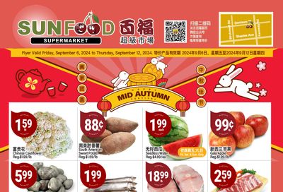 Sunfood Supermarket Flyer September 6 to 12