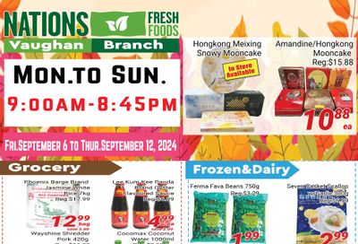 Nations Fresh Foods (Vaughan) Flyer September 6 to 12