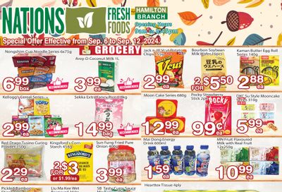 Nations Fresh Foods (Hamilton) Flyer September 6 to 12