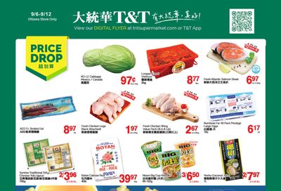 T&T Supermarket (Ottawa) Flyer September 6 to 12