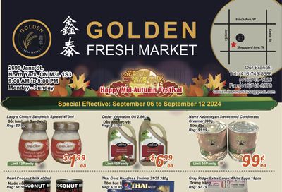 Golden Fresh Market Flyer September 6 to 12