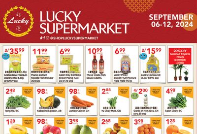 Lucky Supermarket (Calgary) Flyer September 6 to 12