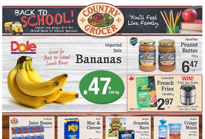 Country Grocer Flyer September 6 to 12