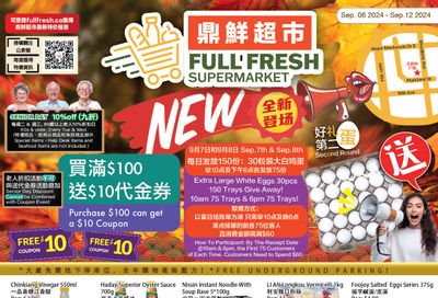 Full Fresh Supermarket Flyer September 6 to 12