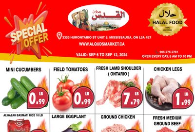 Al-Quds Supermarket Flyer September 6 to 12