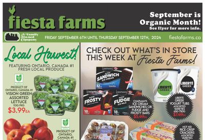 Fiesta Farms Flyer September 6 to 12