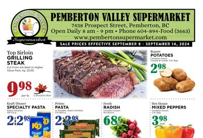 Pemberton Valley Supermarket Flyer September 8 to 14