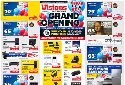 Visions Electronics Flyer September 6 to 12