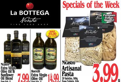 La Bottega Nicastro Fine Foods Flyer September 9 to 22