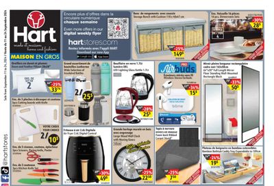 Hart Stores Flyer September 11 to 24