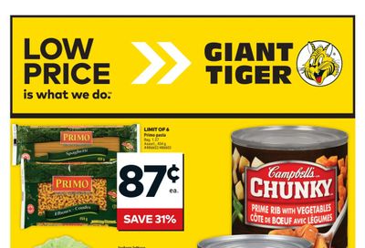 Giant Tiger (ON) Flyer September 11 to 17