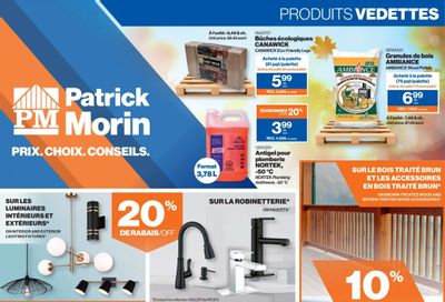 Patrick Morin Flyer September 12 to 18