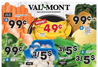 Val-Mont Flyer September 12 to 18